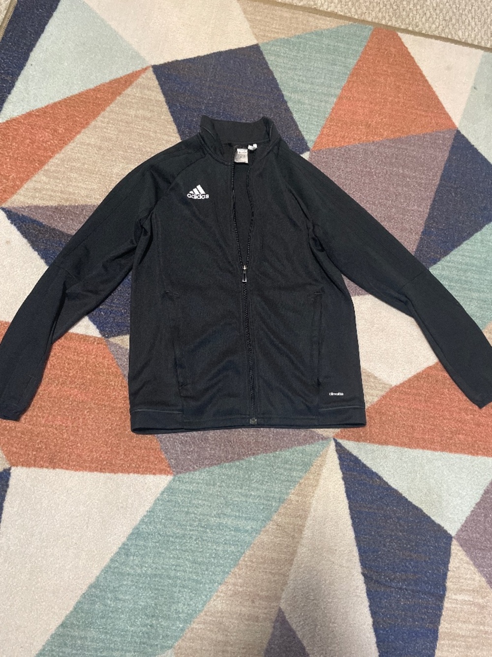 Youth medium black adidas jacket